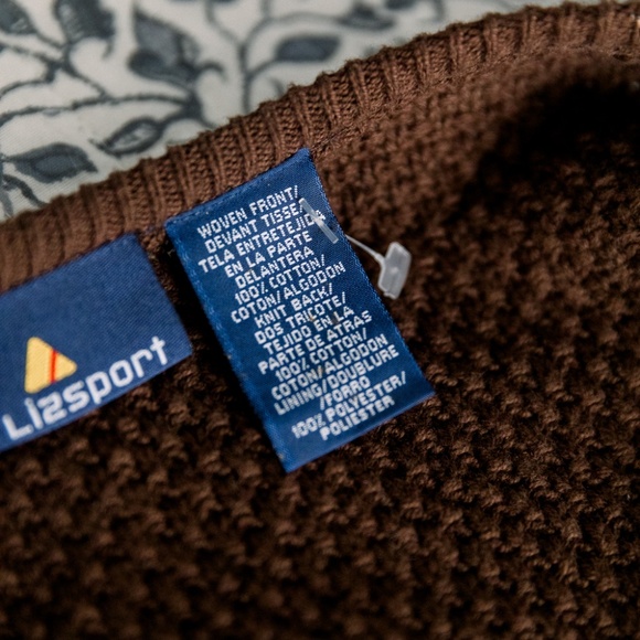 Vintage 80's Lizsport Tweed Vest - Picture 12 of 16